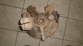 Skoda Fabia I (2005) Bal első csonkállvány kerékaggyal