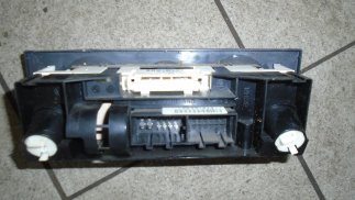 Skoda Fabia I (2005) Fűtés vezérlő panel