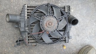 Mercedes-Benz Vito  112 (1999) Töltőlevegő hűtő radiátor (Intercooler) + ventilátor 