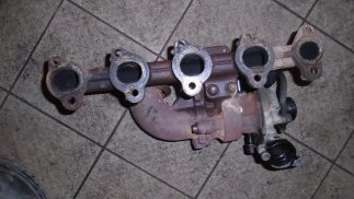Peugeot 206 HDI (2003) Turbófeltöltő + KIIPUFUGÓ SOR