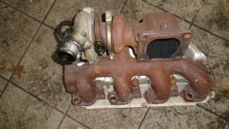 Ford Transit 260 TD (2003) Turbófeltöltő + KIIPUFUGÓ SOR