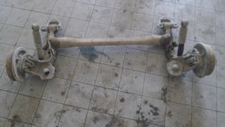 Opel Astra G (2005) Komplett hátsó híd 