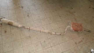 Suzuki Liana (2003) Középső + hátsó kipufogó dob