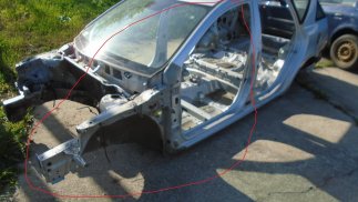 Kia Ceed I (2008) Bal első negyed
