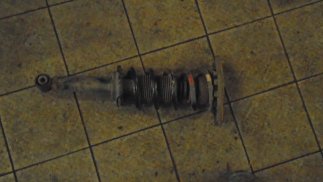 Nissan Almera  1.5 VISIA AC (2004) Lengéscsillapító hátsó + spirálrugó