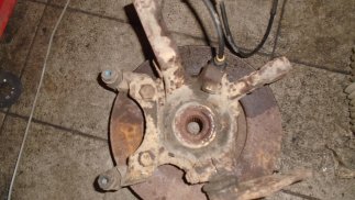 Renault Megane (1998) Jobb első csonkállvány kerékaggyal ABS