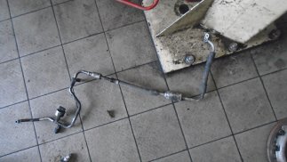 Opel Omega B (1999) Klíma cső 2